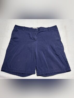 J. Crew Women's Navy Bermuda Shorts